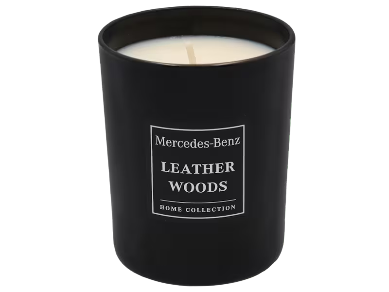 Mercedes-Benz Mercedes-Benz, Leather Woods, Holzig, Duftkerze, 180 g Regular