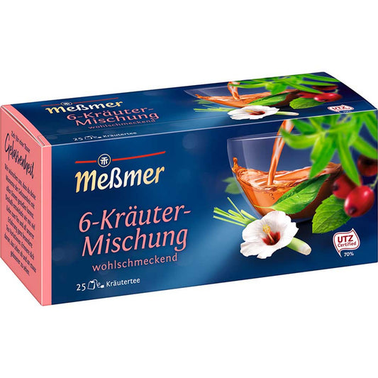 Meßmer 6-Kräuter-Mischung 25er - Candyshop.ch