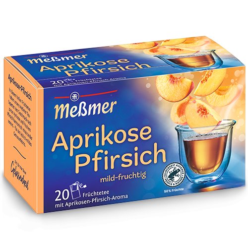 Meßmer Aprikose Pfirsich 20er - Candyshop.ch
