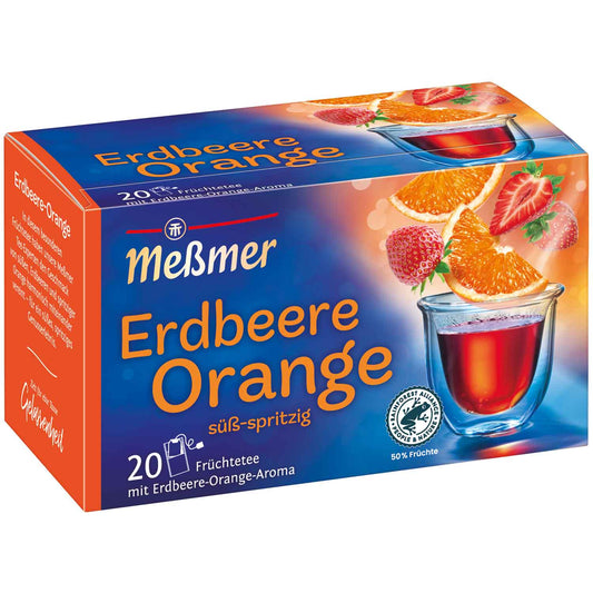 Meßmer Erdbeere Orange 20er - Candyshop.ch