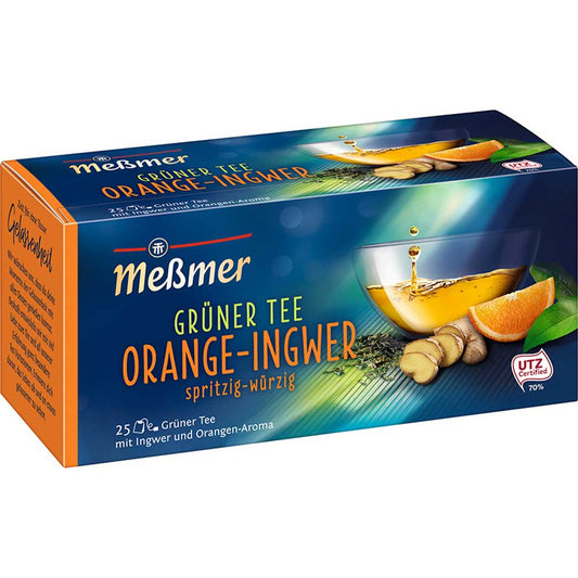 Meßmer Grüner Tee Orange Ingwer 25er - Candyshop.ch