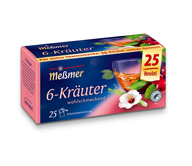 Meßmer 6-Kräuter-Mischung 25er - Candyshop.ch