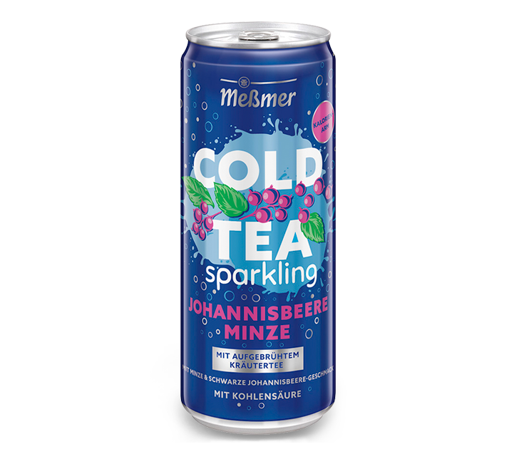 Messmer Cold Tea Sparkling Johannisbeere Minze - Candyshop.ch