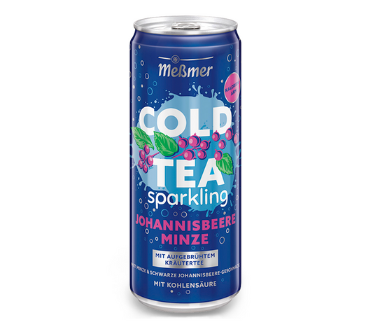 Messmer Cold Tea Sparkling Johannisbeere Minze - Candyshop.ch