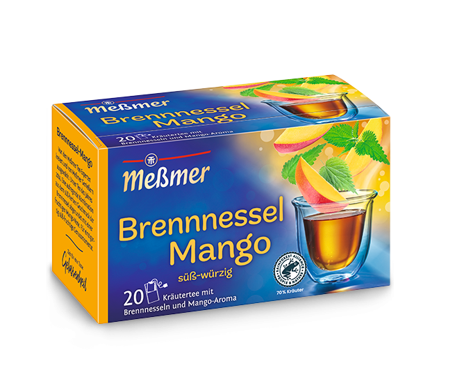 Meßmer Kräutertee mit Brennnesseln und Mango-Aroma - Candyshop.ch