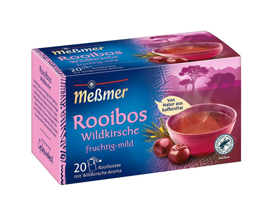 Meßmer Rooibos Wildkirsche Tee 20 Teebeutel - Candyshop.ch