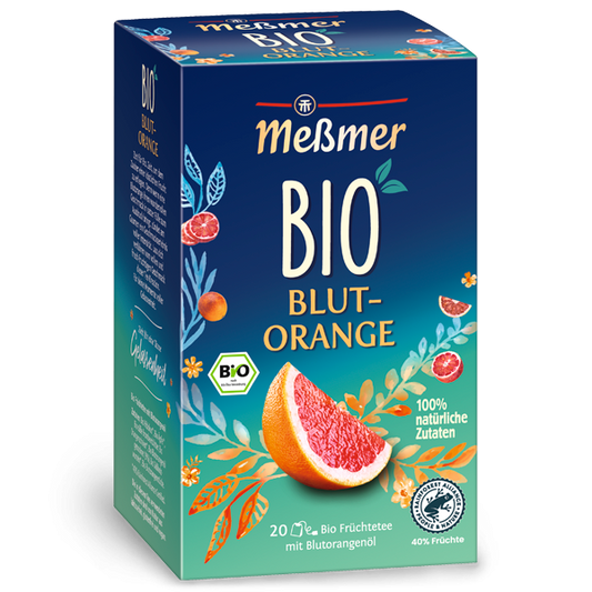 Messmer Bio Blutorange Bio Früchtetee mit Blutorangenöl - Candyshop.ch