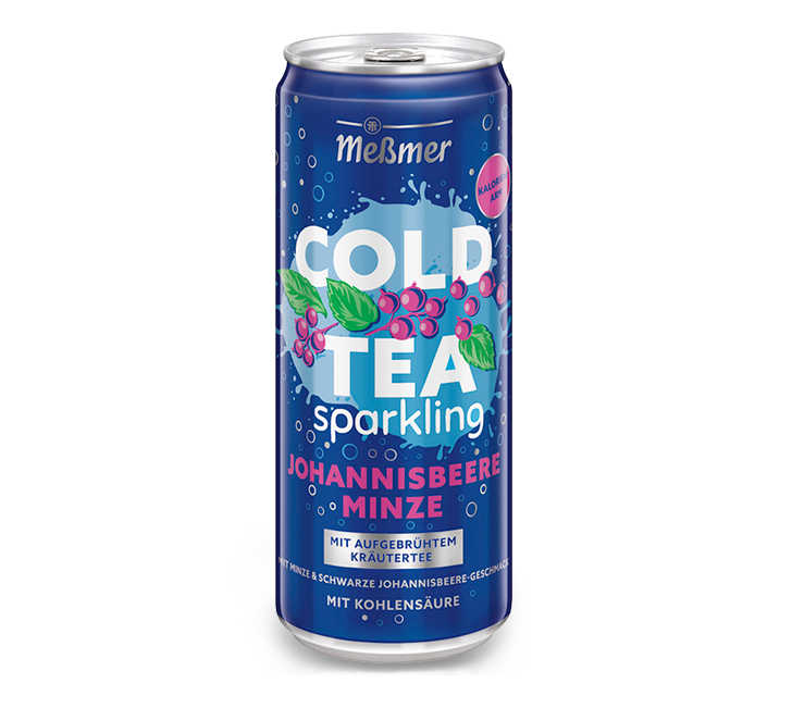 Messmer Cold Tea Sparkling Johannisbeere Minze