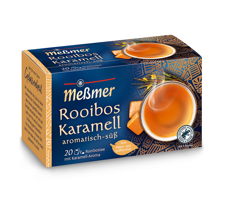 Meßmer Rooibos Karamell Rooibostee mit Karamell-Aroma - Candyshop.ch