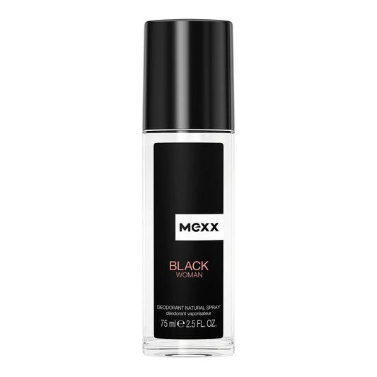 Mexx Mexx, Black, Antitranspirant, Frische Blumen, Deodorant Spray, Für Frauen, 75 ml Regular