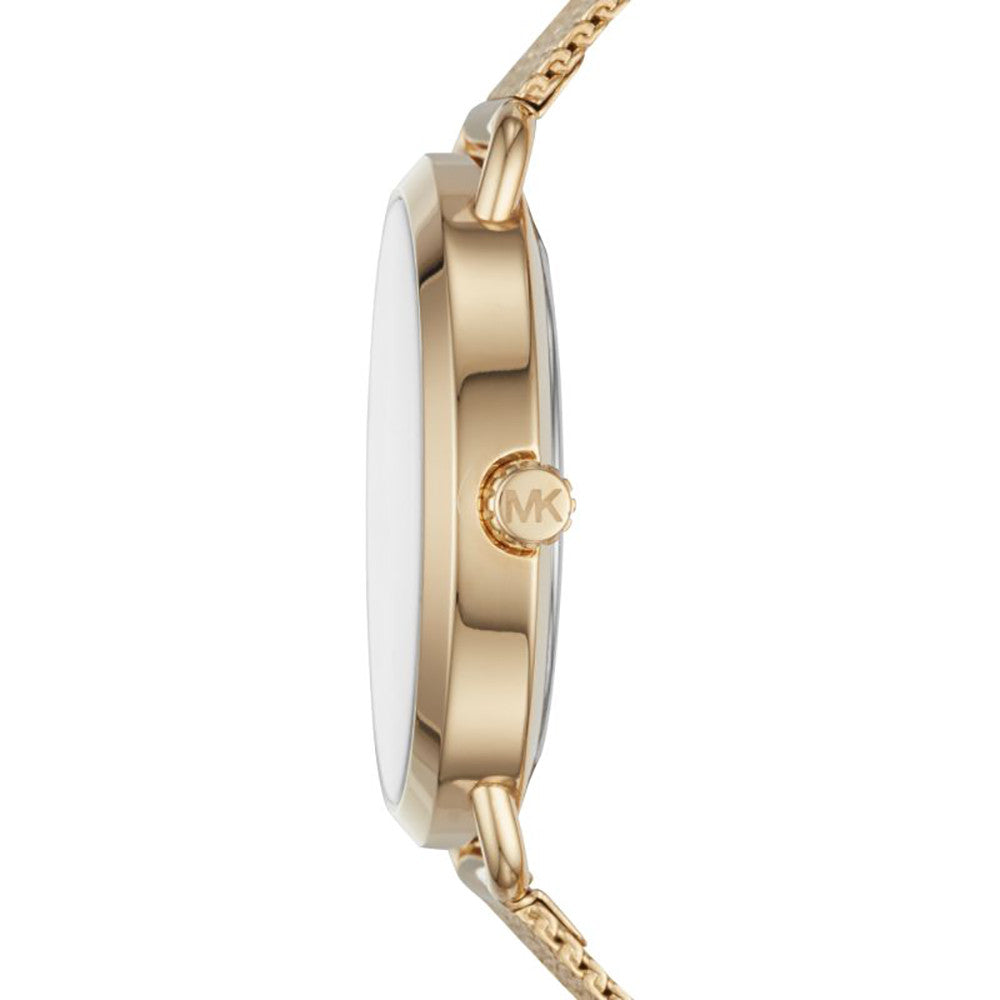 MICHAEL KORS MK3844 Only Time Armbanduhr 37 mm Gold ansicht-2