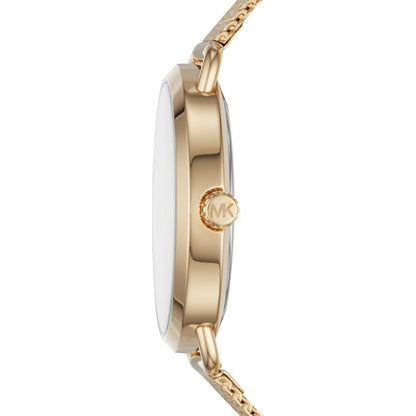 MICHAEL KORS MK3844 Only Time Armbanduhr 37 mm Gold ansicht-2