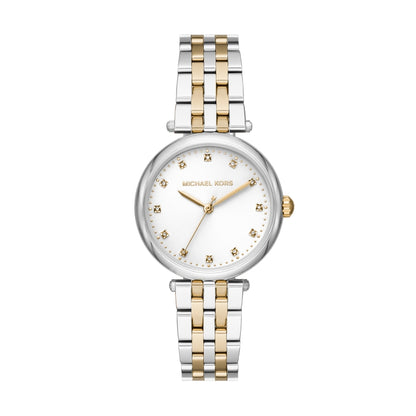 MICHAEL KORS MK4569 Only Time Armbanduhr 34 mm Weiss