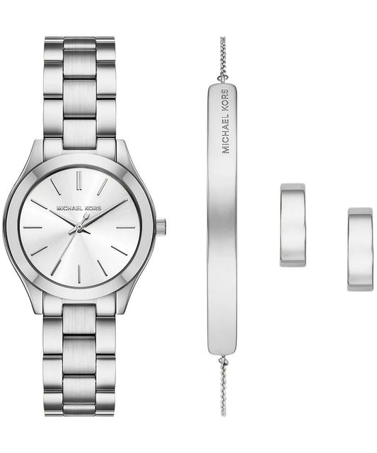 MICHAEL KORS SLIM RUNWAY Damen Quarzuhr MK7563SET – Produktansicht