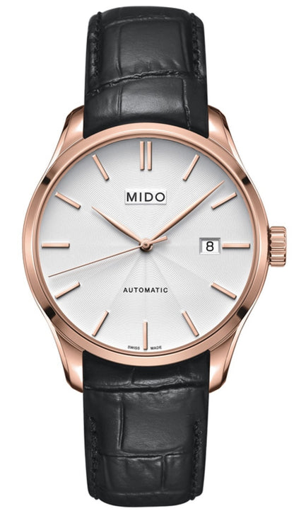 MIDO BELLUNA II GENT M0244073603100 Date Armbanduhr 40 mm Gold ansicht-2