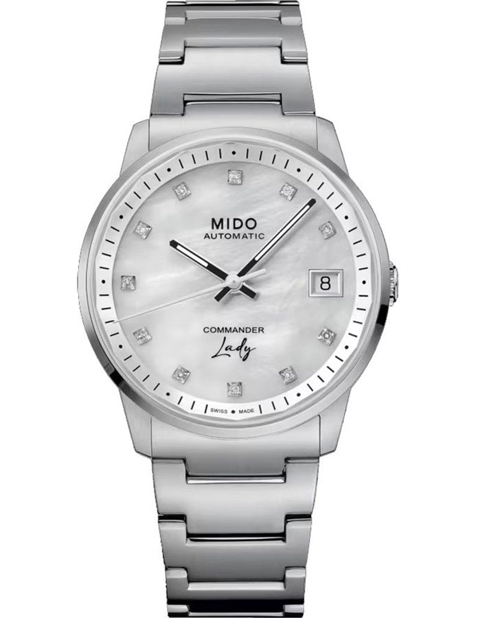 MIDO COMMANDER LADY M021-207-11-106-00 Armbanduhr ansicht-2