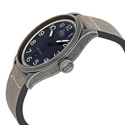 MIDO MULTIFORT ESCAPE M0326073605000 Date Armbanduhr 44 mm Schwarz ansicht-3