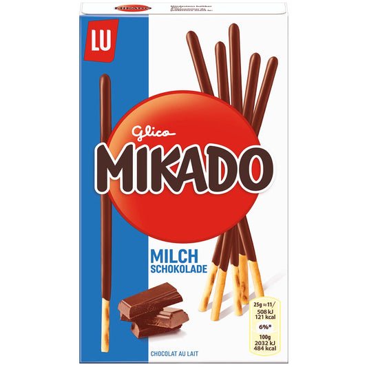 Mikado Milchschokolade 75g Knusprige Keksstäbchen - Candyshop.ch