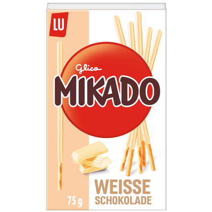 Mikado Weisse Schokolade 75g Knusprige Keksstäbchen - Candyshop.ch