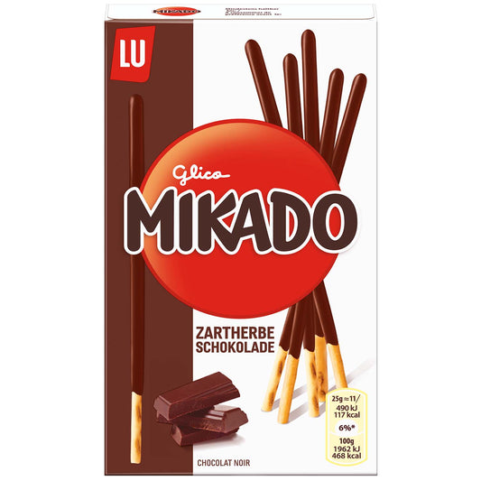 Mikado Zartherbe Schokolade 75g Knusprige Keksstäbchen - Candyshop.ch
