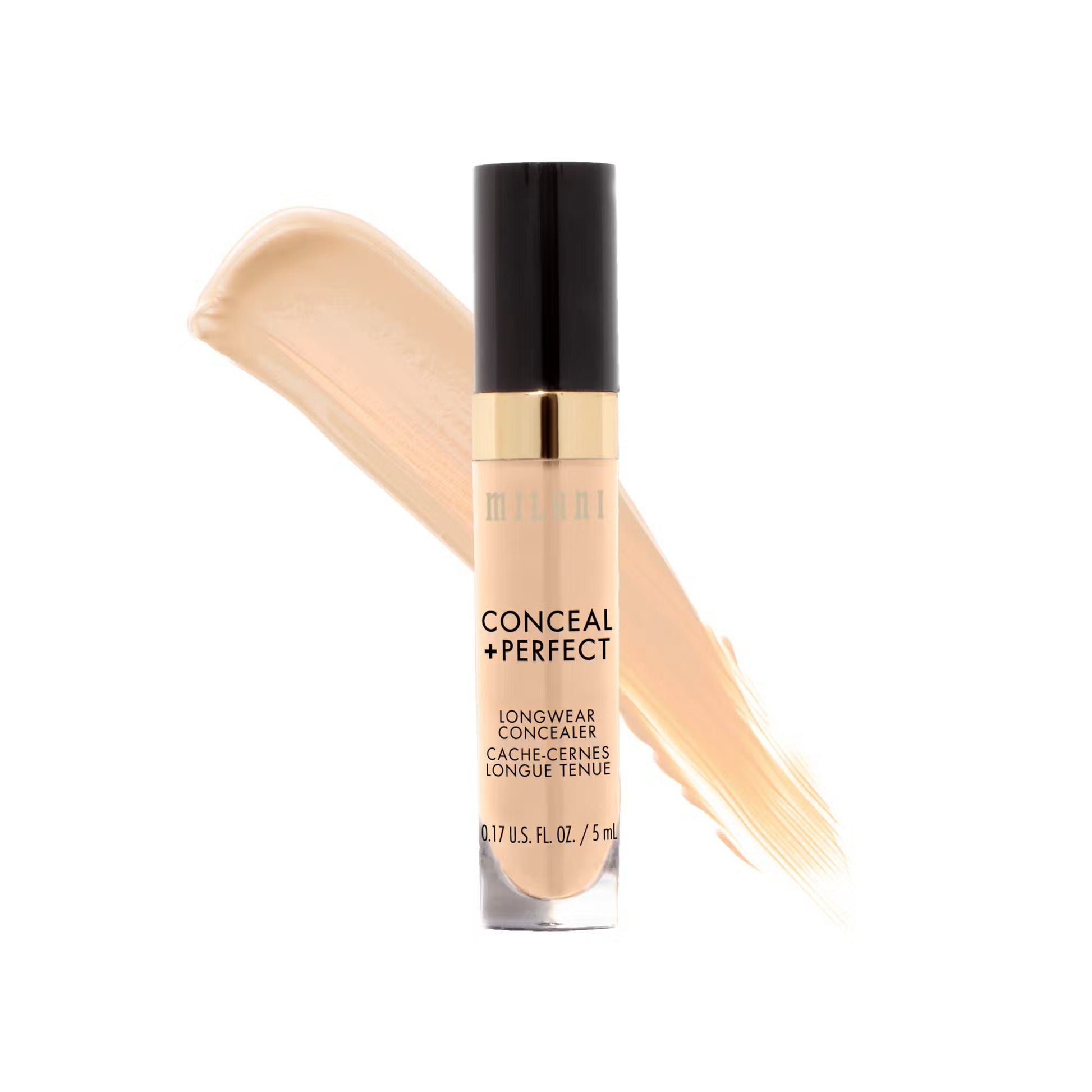 Milani Milani, Conceal + Perfect, Langlebig, Creme-Concealer, 120, Helles Vanille, 5 g Regular