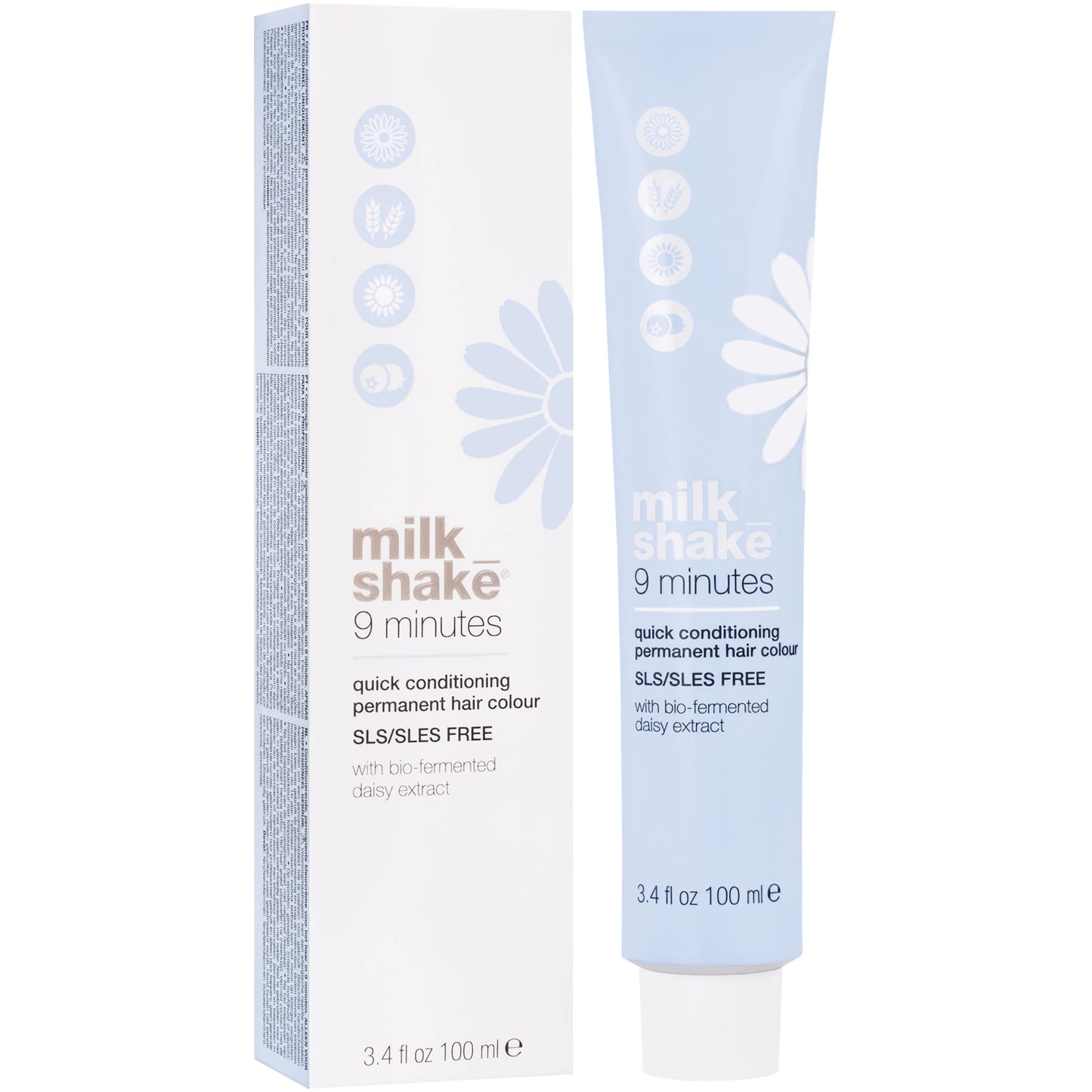 Milk Shake, 9 Minutes, Permanente Haarfarbe, 9.1 , 100 ml