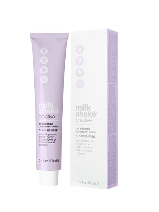 Milk Shake Milk Shake, Creative, Ohne SLS/SLES, Permanente Haarfarbe, 5.15A Light Brown Ash, 100 ml Regular