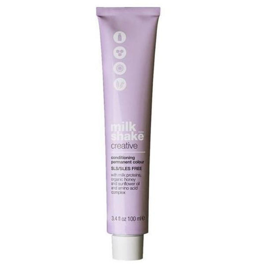 Milk Shake Milk Shake, Creative, Ohne SLS/SLES, Permanente Haarfarbe, 6.136AG Ash Gold Dark Blond, 100 ml Regular