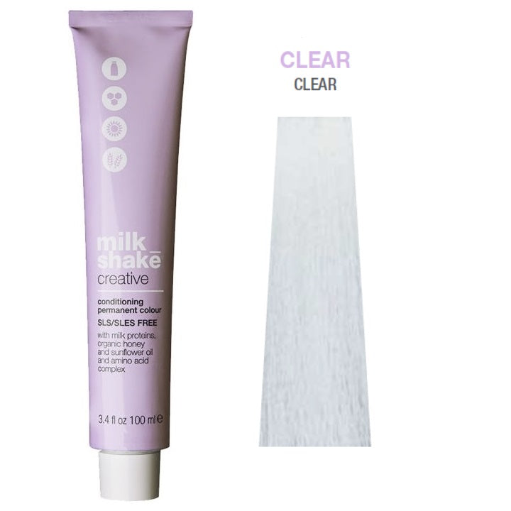 Milk Shake, Creative, Ohne SLS/SLES, Permanente Haarfarbe,  Clear, 100 ml