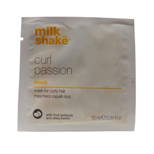 Milk Shake Milk Shake, Curl Passion, Aktive Milch, Haarbehandlungs-Crememaske, Zur Hydratation, 10 ml Regular