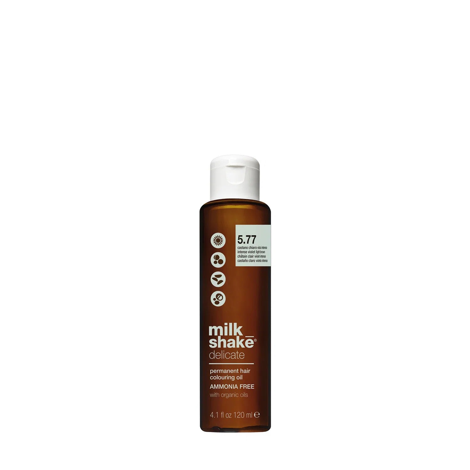 Milk Shake Milk Shake, Delicate, Ammoniakfrei, Permanentes Haarfärbeöl, 4.5 , 120 ml Regular
