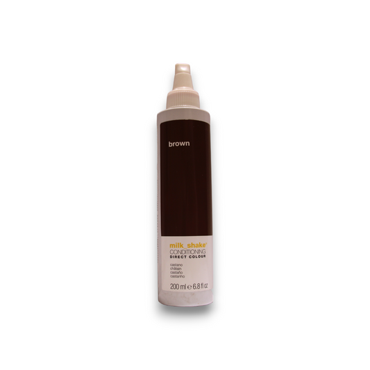 Milk Shake Milk Shake, Direct Colour, Ammoniakfrei, Haarfarben-Conditioner, Brown, 200 ml Regular