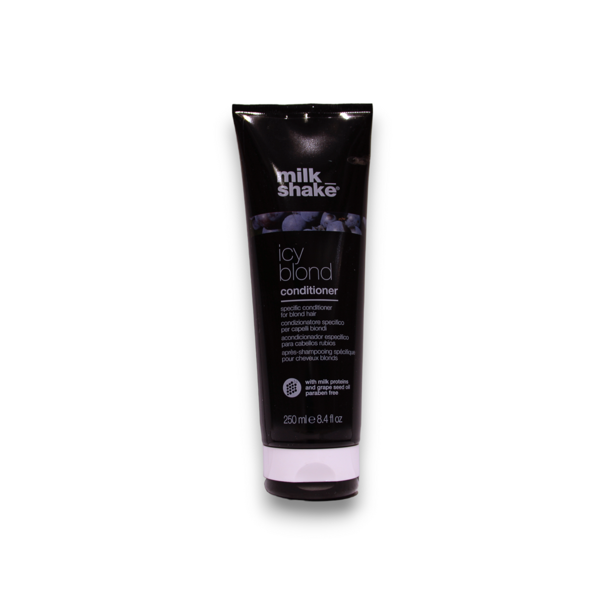 Milk Shake Milk Shake, Icy Blond, Milchproteine, Haarspülung, Neutralisiert gelbe oder orange Töne, 250 ml Regular