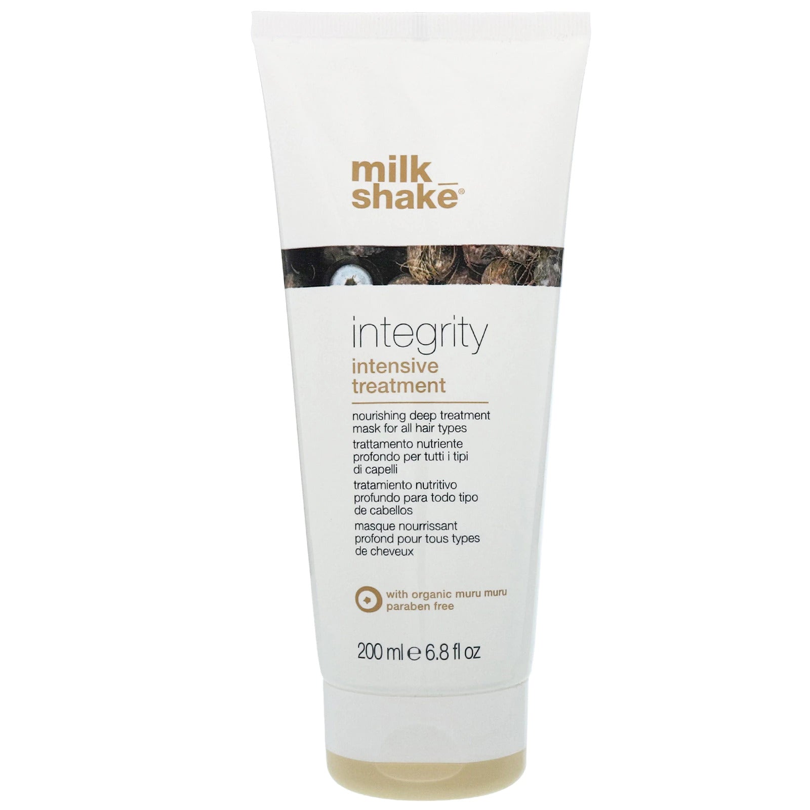 Milk Shake Milk Shake, Integrity, Parabenfrei, Haarbehandlungs-Crememaske, Zur Nahrung, 200 ml Regular