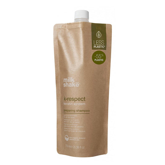 Milk Shake Milk Shake, K-Respect, Keratin, Haarshampoo, Zur Reinigung, 750 ml Regular