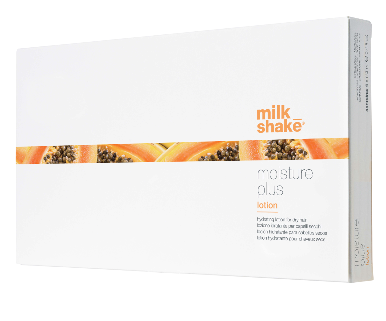 Milk Shake Milk Shake, Moisture & More, Parabenfrei, Haarlotion-Behandlung, Deeply hydrates, 12 stk, 144 ml Regular