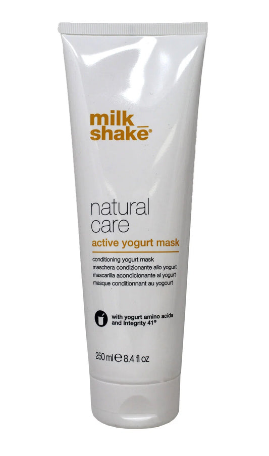 Milk Shake Milk Shake, Natural Care Active Yogurt, Haarbehandlungs-Crememaske, Für Farbschutz, 250 ml Regular