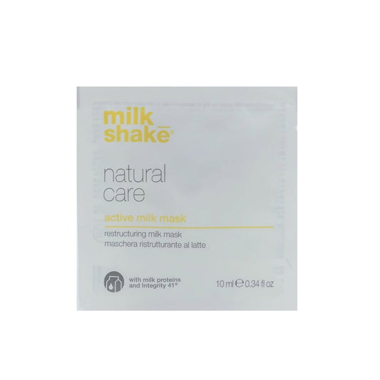 Milk Shake Milk Shake, Natural Care Active Milk, Haarbehandlungs-Crememaske, Für Farbschutz, 10 ml Regular