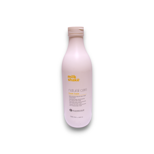 Milk Shake Milk Shake, Natural Care Mask Base, Parabenfrei, Haarbehandlungs-Crememaske, 1000 ml Regular