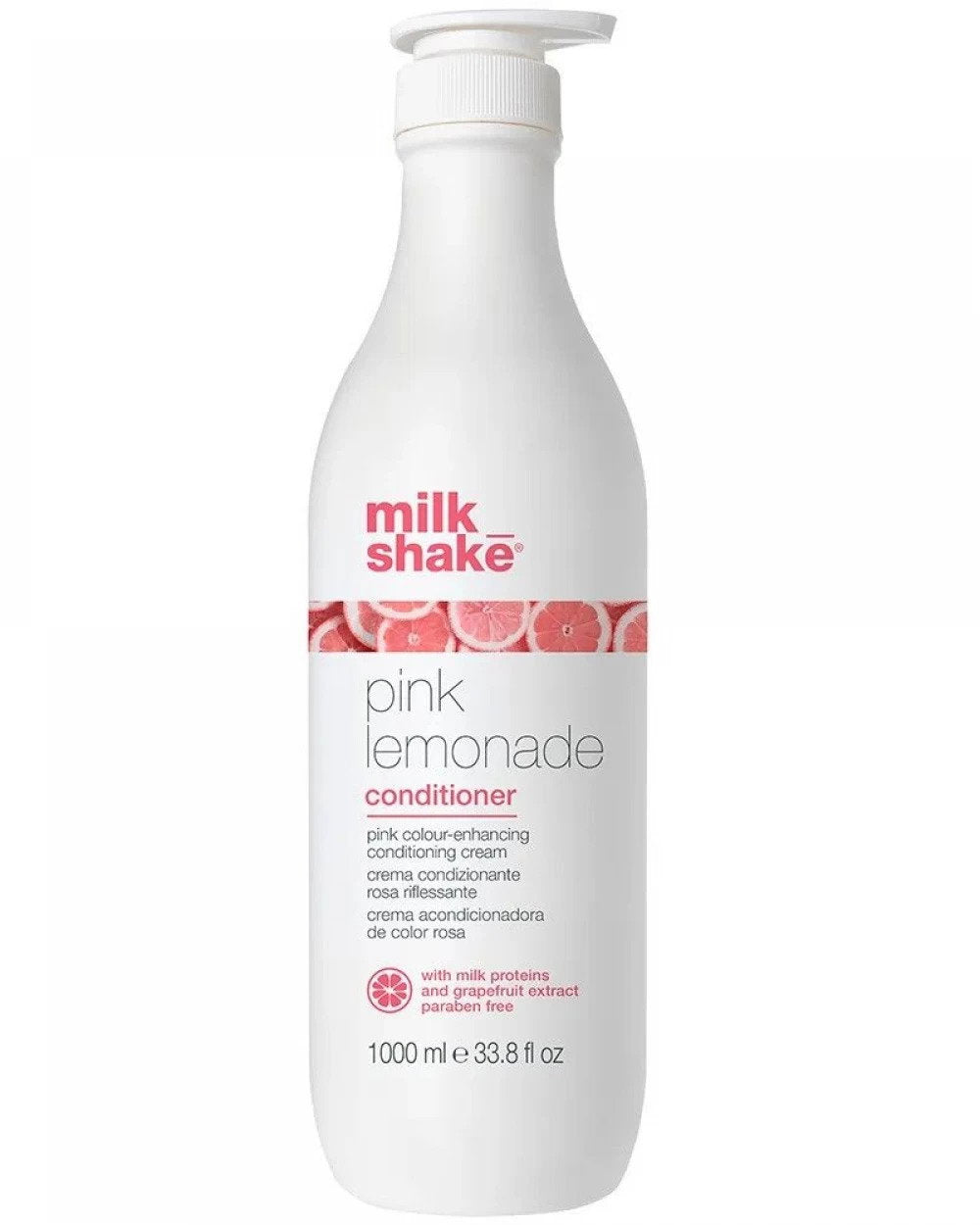 Milk Shake Milk Shake, Pink Lemonade, Milchproteine, Haarfarben-Conditioner, Pink, Färbung, 1000 ml Regular