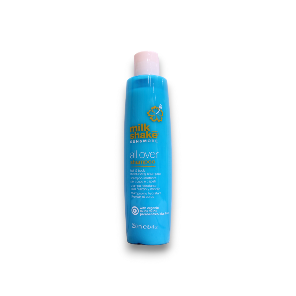 Milk Shake Milk Shake, Sun & More, Duschgel & Shampoo 2-in-1, Ohne SLS/SLES, 250 ml Regular