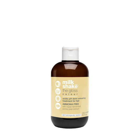 Milk Shake Milk Shake, The Golss Acidic pH, Demi-permanente Haarfarbe, 4 Castano, 60 ml Regular