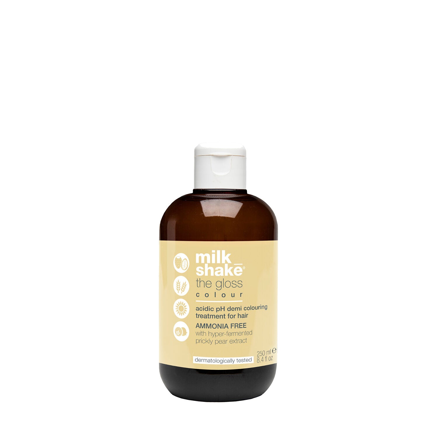 Milk Shake Milk Shake, The Golss Acidic pH, Demi-permanente Haarfarbe, 5 Castano Chiaro, 60 ml Regular
