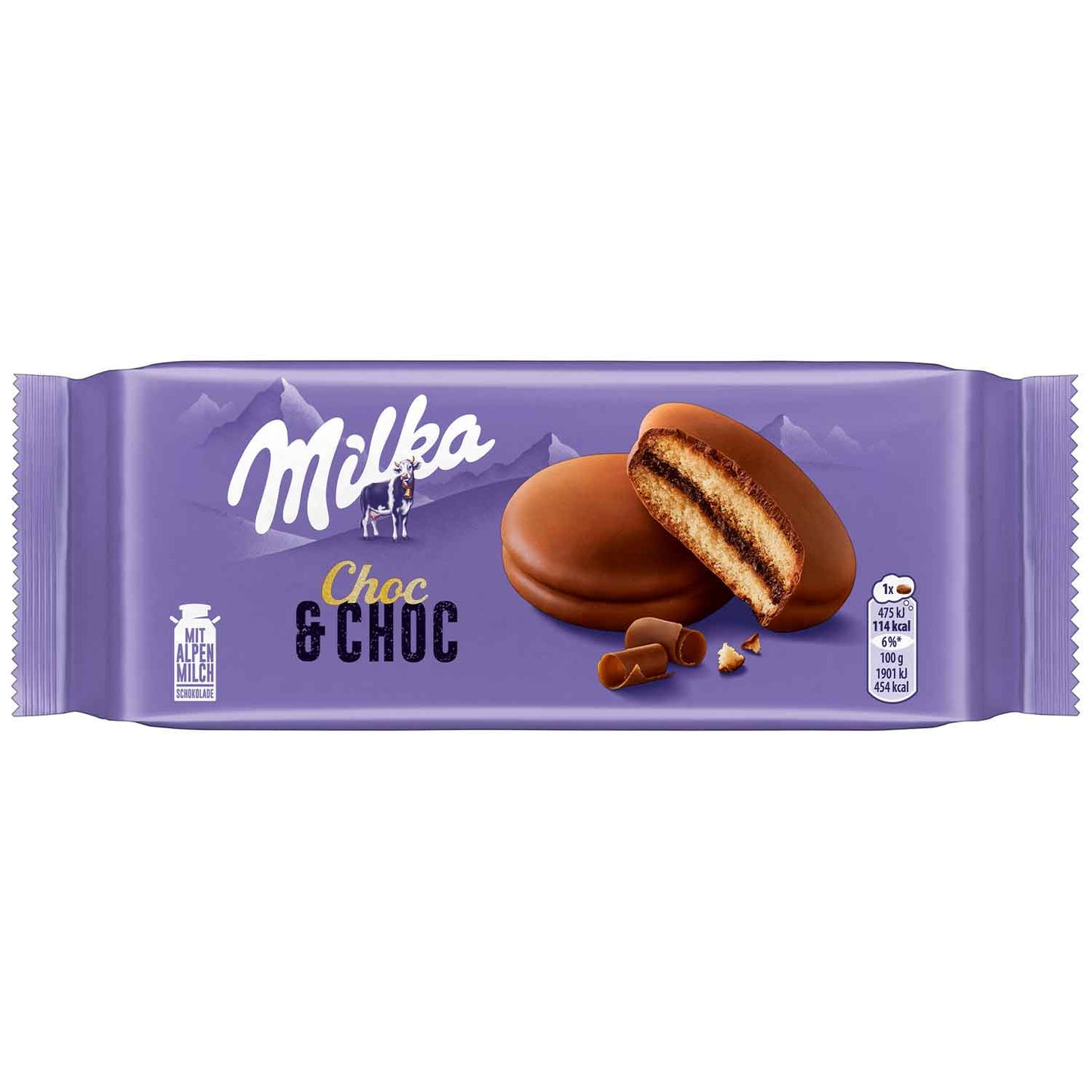 Milka Choc & Choc 175g Kuchentaler mit Füllung