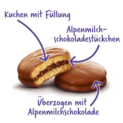 Milka Choc & Choc 175g Kuchentaler mit Füllung