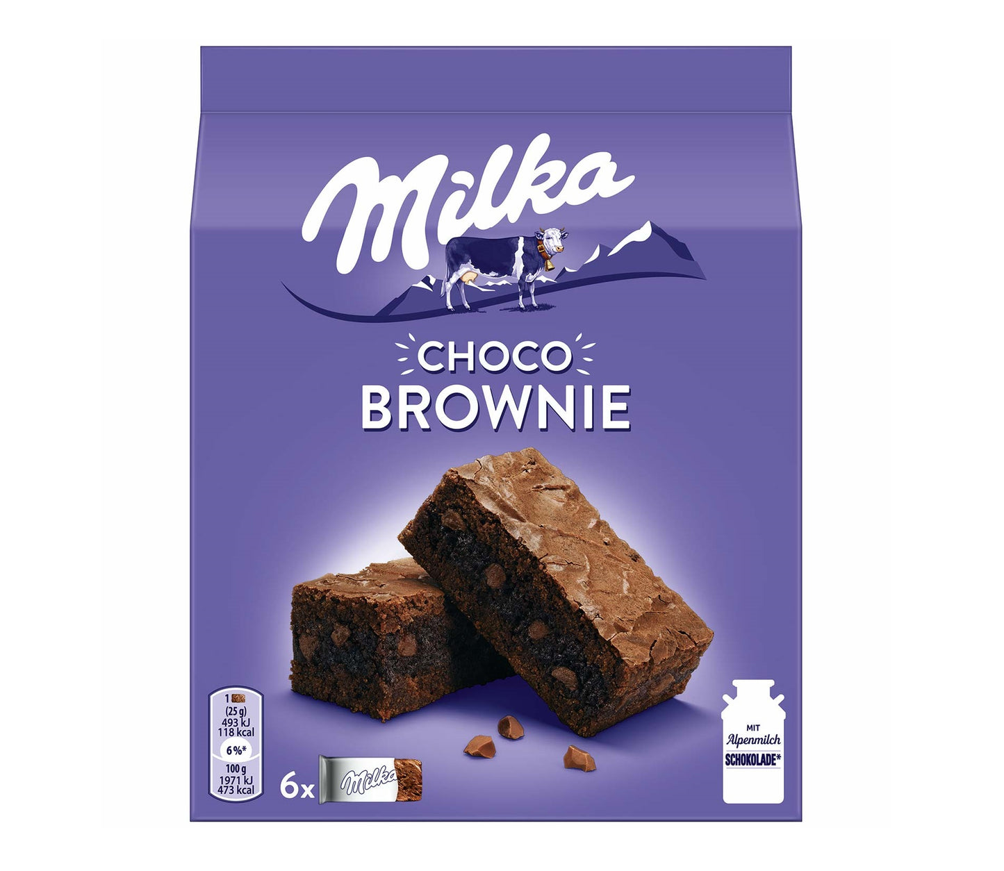 Milka Choco Brownie 6x25g  MHD: 31.05.2026