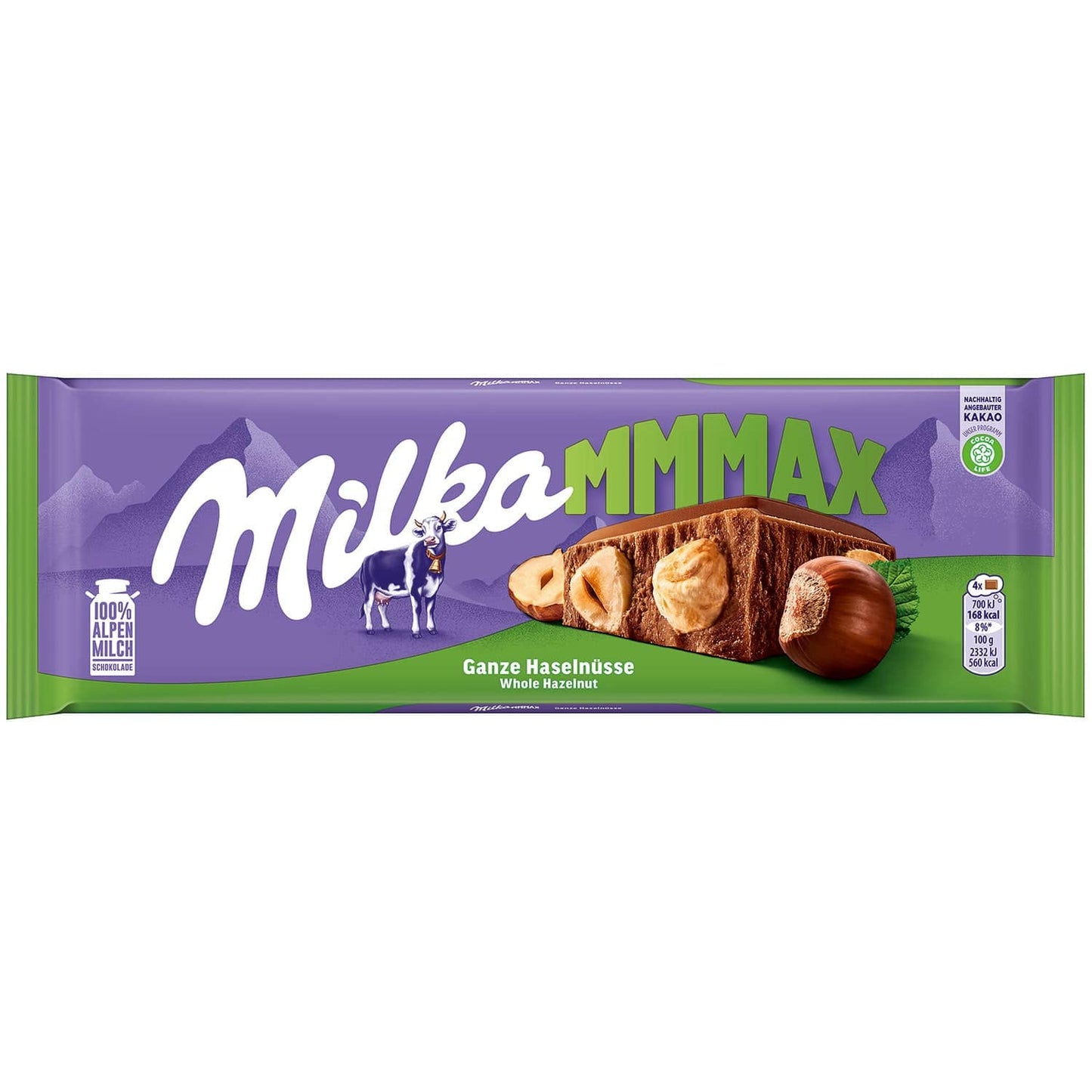 Milka Ganze Haselnüsse 270g XXL-Tafel - Candyshop.ch