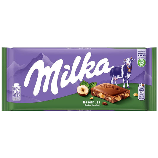 Milka Haselnuss 100g - Candyshop.ch