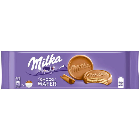 Milka Choco Wafer 5x30g 5 einzeln verpackte Waffelkekse - Candyshop.ch