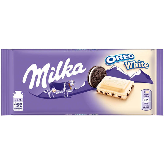 Milka Oreo White 100g Weiße Schokolade - Candyshop.ch